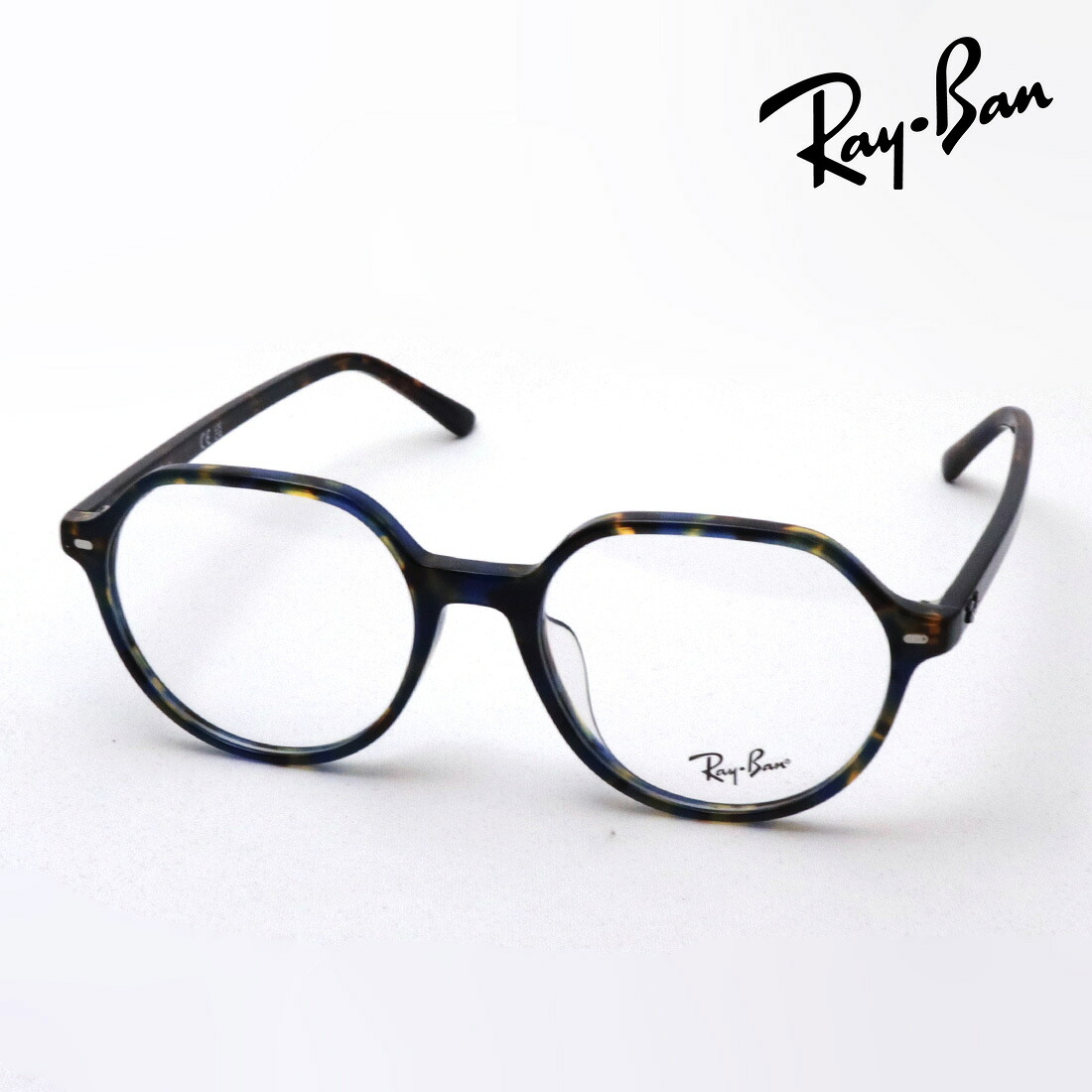 プレミア生産終了モデル レイバン メガネ フレーム 正規品 THALIA タリア Ray-Ban RX5395F 8174 伊達メガネ 度付き ブルーライト カット 眼鏡 RayBan スクエア トータス系