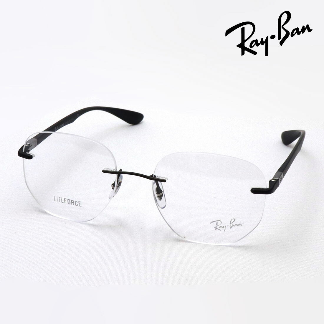 レイバン 眼鏡 ひな形 定め事品 Ray-Ban RX8766 1128 51 RayBan Made In Italy 真四角 しろがね色系