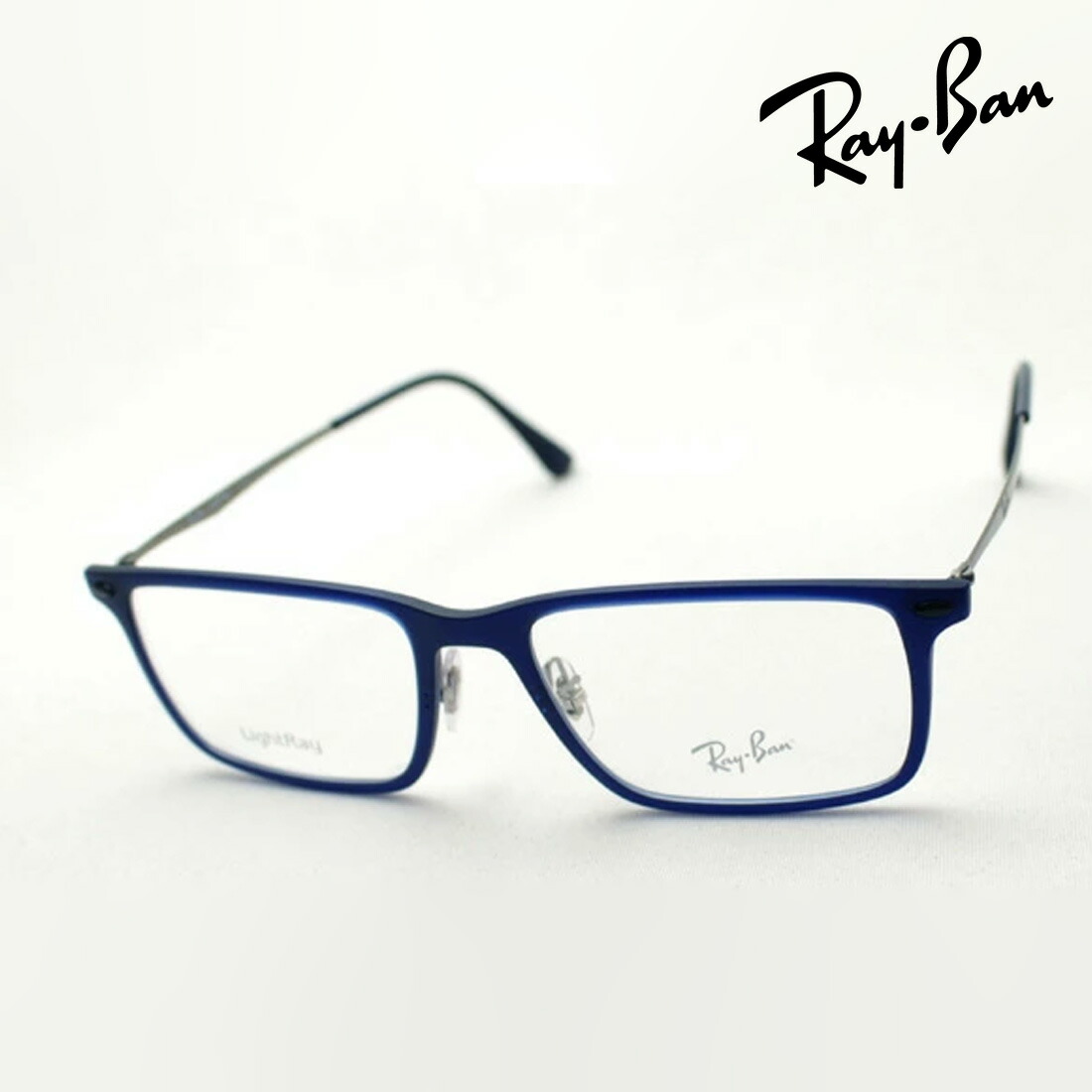 プレミア生産終了モデル レイバン メガネ フレーム 正規品 Ray-Ban RX7050 5451 伊達メガネ 度付き ブルーライト カット 眼鏡 RayBan スクエア