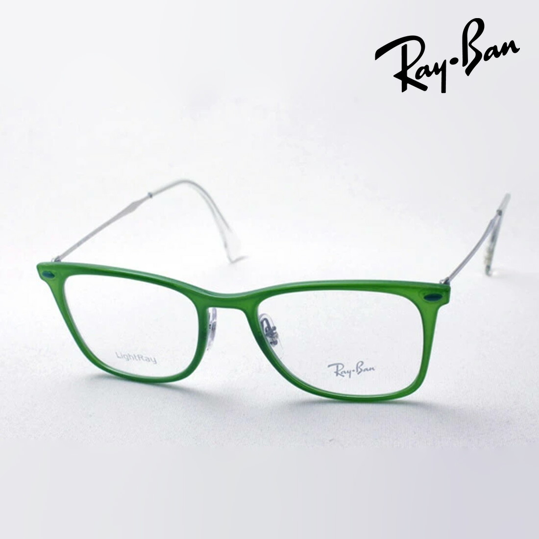 プレミア生産終了モデル レイバン メガネ フレーム 正規品 Ray-Ban RX7086 5643 伊達メガネ 度付き ブルーライト カット 眼鏡 丸メガネ RayBan ウェリントン