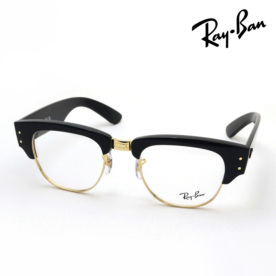 レイバン 眼鏡 ひな形 定め事品 メガ 野球クラブお師匠さん Ray-Ban RX0316V 2000 50 伊達眼鏡 度付き添い人 青碧点火装置 撥ねのける メガネ RayBan 殴ること 黒いこと系
