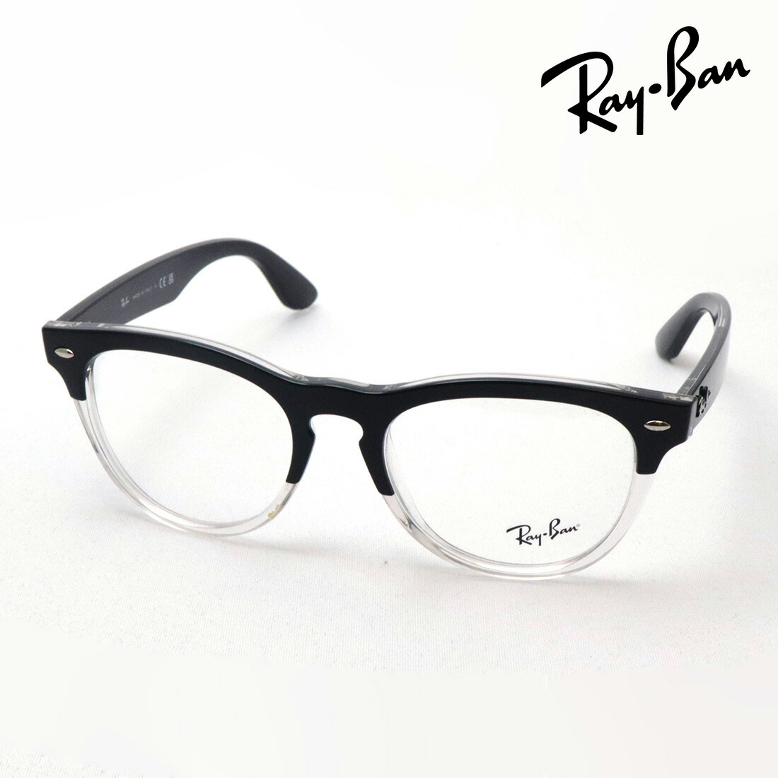 アウトレット レイバン メガネ フレーム 正規品 IRIS アイリス Ray-Ban RX4471V 8193 伊達メガネ 度付き ブルーライト カット 眼鏡 RayBan Made In Italy ラウンド ブラック系