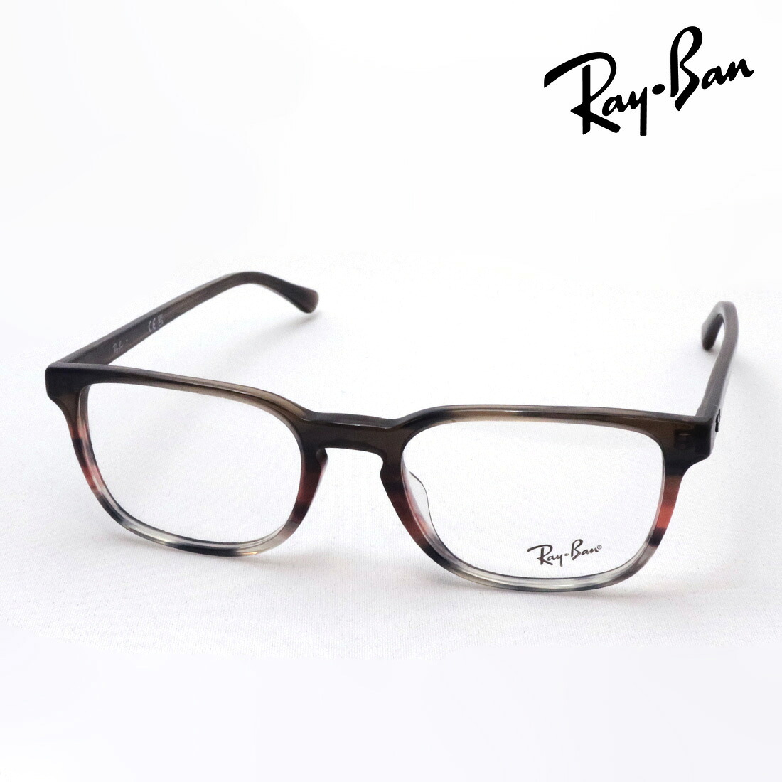 プレミア生産終了モデル レイバン メガネ フレーム 正規品 Ray-Ban RX5418F 8251 伊達メガネ 度付き ブルーライト カット 眼鏡 RayBan スクエア