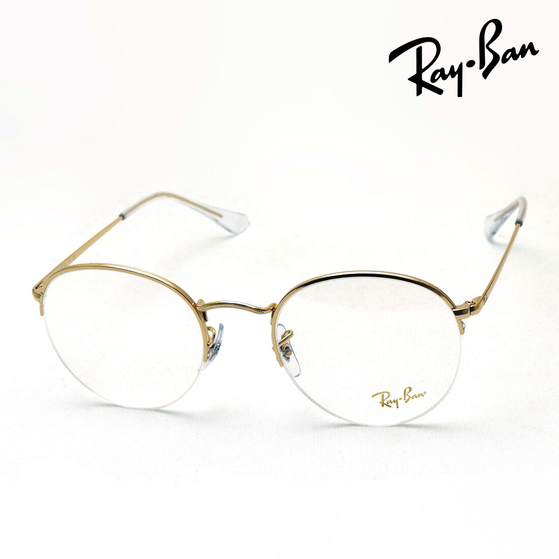 逃げ口 レイバン 眼鏡 ひな形 定め事品 Ray-Ban RX3947V 3086 伊達眼鏡 度付き添い人 青碧点火装置 撥ねのける メガネ 金属元素 丸眼鏡 RayBan ラウンド ゴールド系