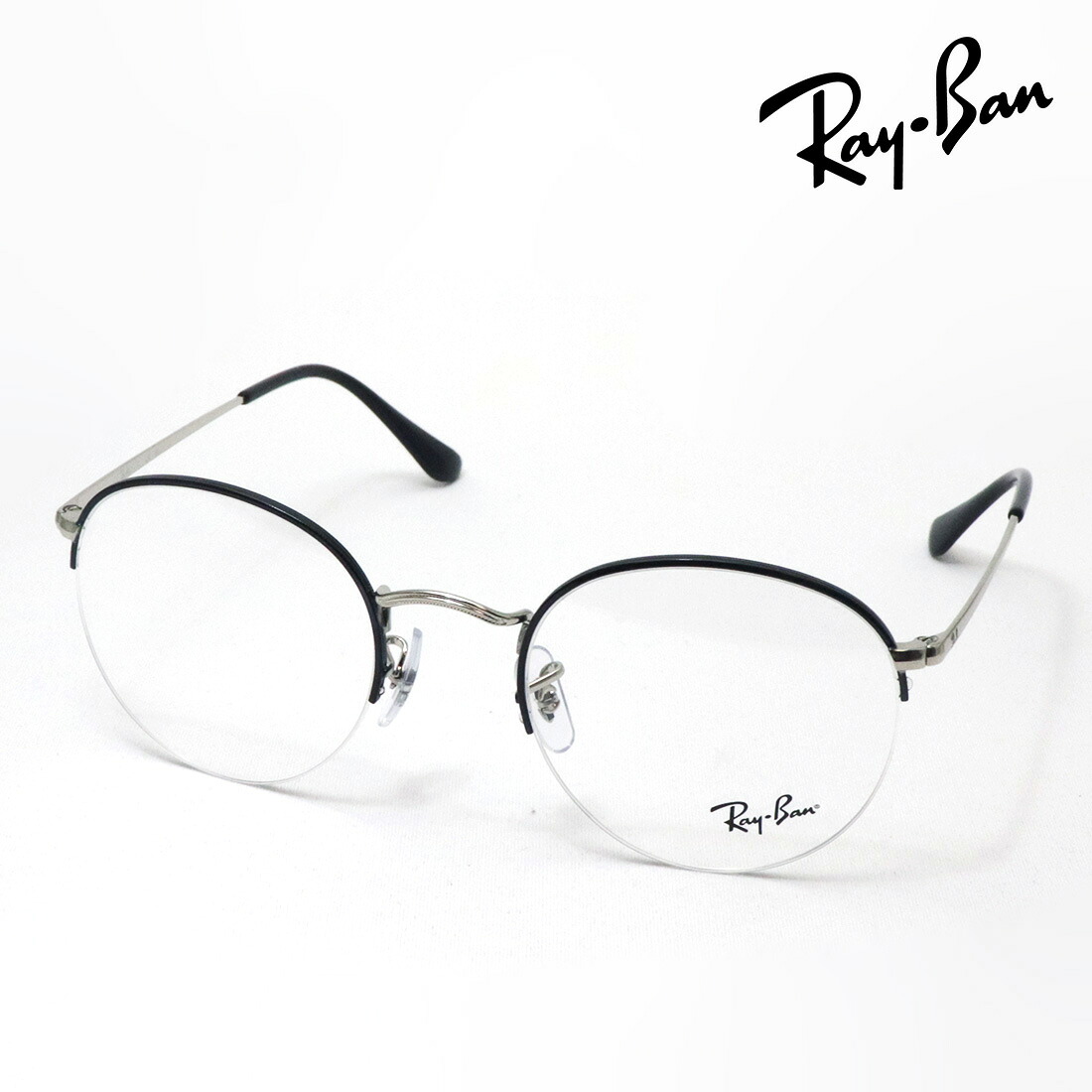 レイバン 眼鏡 ひな形 定め事品 Ray-Ban RX3947V 3183 51 53 伊達眼鏡 度付き添い人 青碧点火装置 撥ねのける メガネ 金属元素 丸眼鏡 RayBan ラウンド しろがね色系