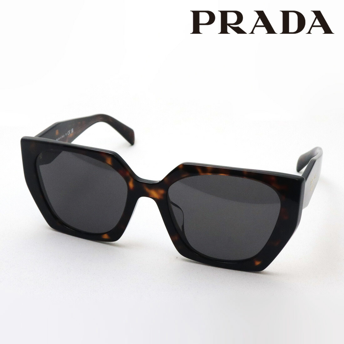 美品　イタリア超高級品　PRADA 鳖甲サングラス ケース付　プラダ　ビンテージ 美品 イタリア超高級品 PRADA 鳖甲サングラス ケース付 プラダ