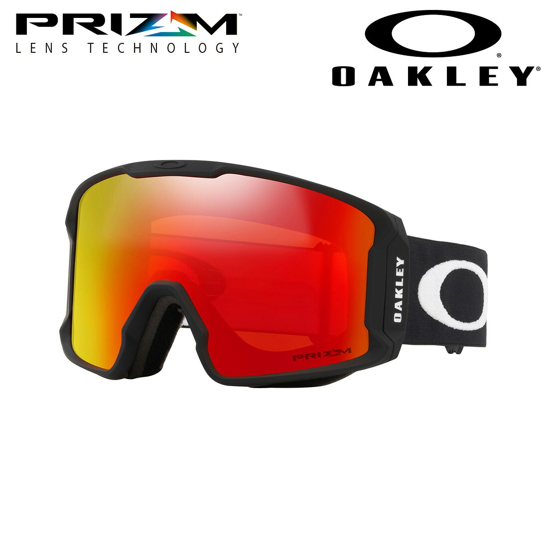 NewModel 【オークリー公認店】 オークリー ゴーグル プリズム スノー ライン マイナー L グローバルフィット OO7070-02 OAKLEY LINE MINER L GLOBAL FIT PRIZM SNOW ブラック系|グラスマニア -Tokyo Aoyama-