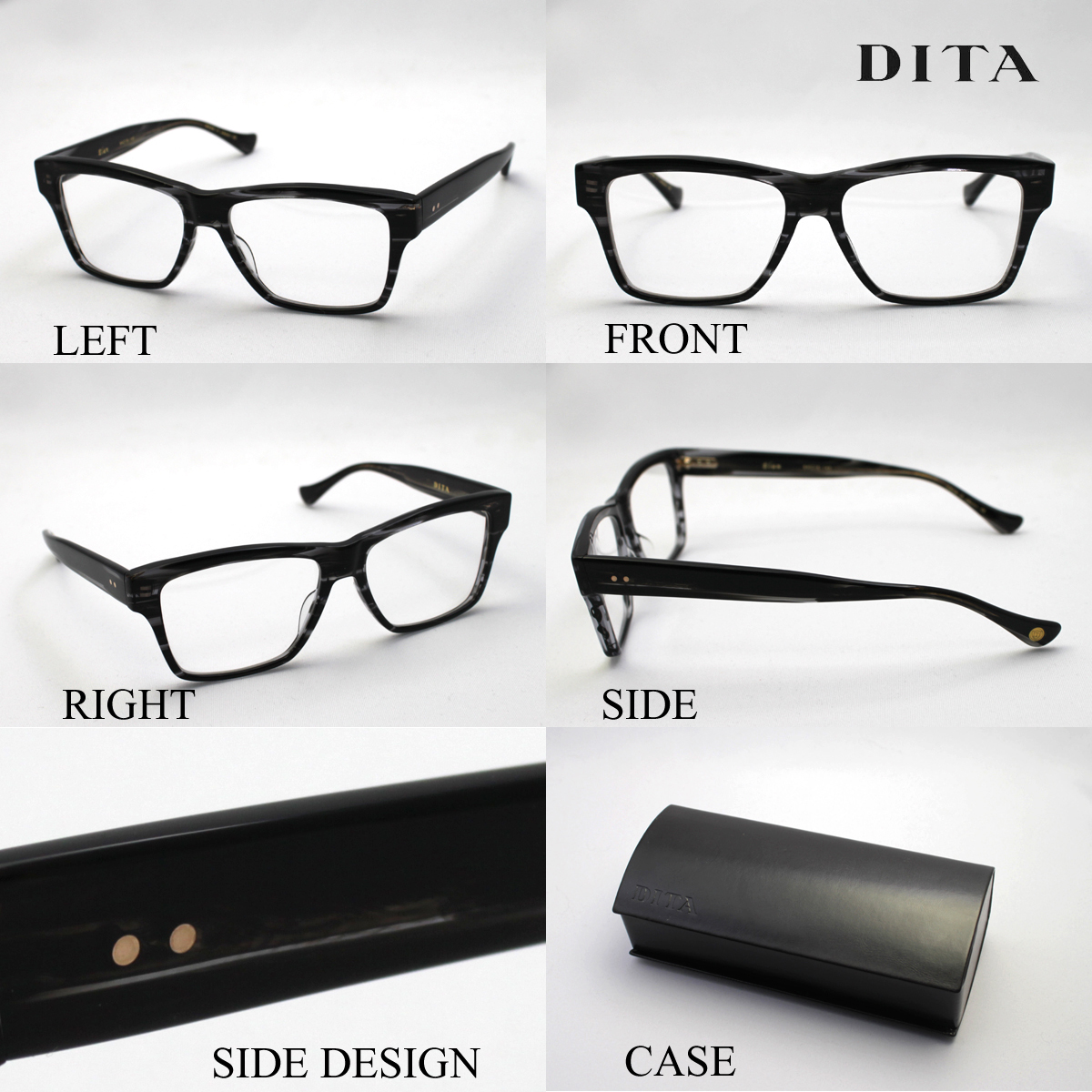 【楽天市場】【DITA】 ディータ メガネ 伊達メガネ 度付き ブルーライト カット 眼鏡 DRX-3005A ELAN エラン シェイプ