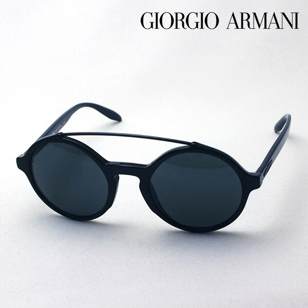 プレミア生産終了モデル 【ジョルジオアルマーニ サングラス 正規販売店】 GIORGIO ARMANI AR8114 500187 ジョルジオ アルマーニ Made In Italy ラウンド