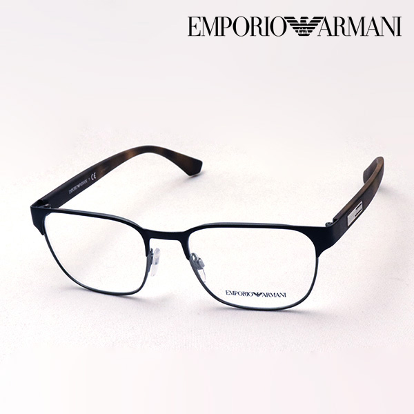 エンポリオアルマーニ メガネ 正規販売店 Emporio Armani Ea1103 3003 メガネ 伊達メガネ 度付き ブルーライト カット 眼鏡 エンポリオ アルマーニ スクエア ブラウン系 Voli Me