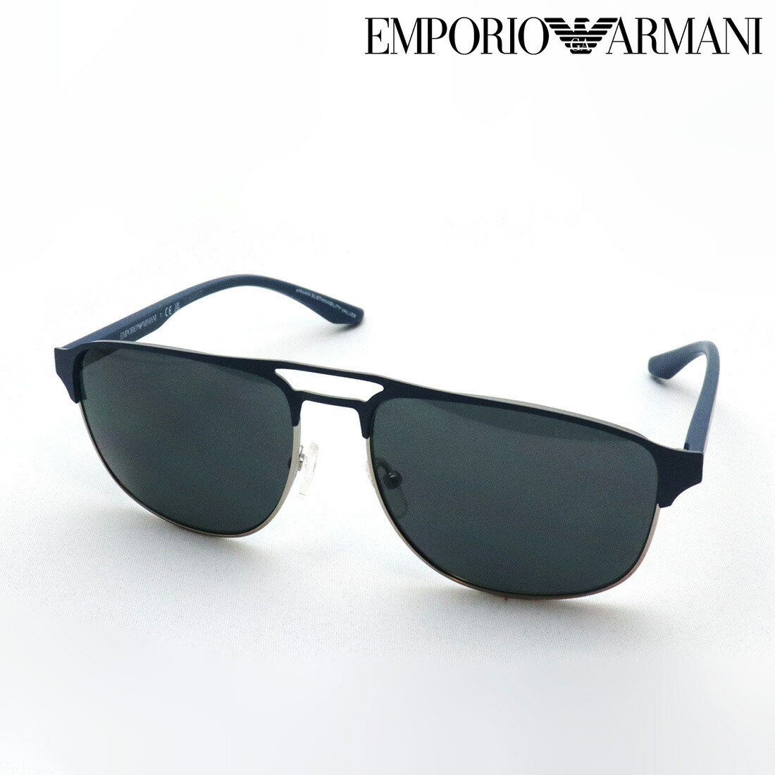 プレミア生産終了モデル 【エンポリオアルマーニ サングラス 正規販売店】 EMPORIO ARMANI EA2084 300173 エンポリオ アルマーニ ティアドロップ 【CA】