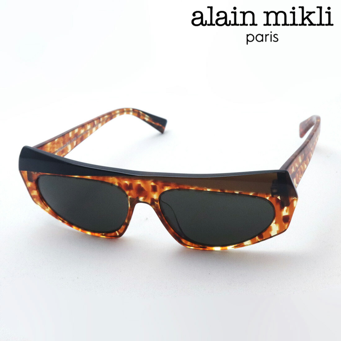 おすすめ価格 【アランミクリ サングラス 正規販売店】 ALAIN MIKLI A05041 00482 レディース POSE Made In Italy スクエア トータス系 SEHM 19,388円