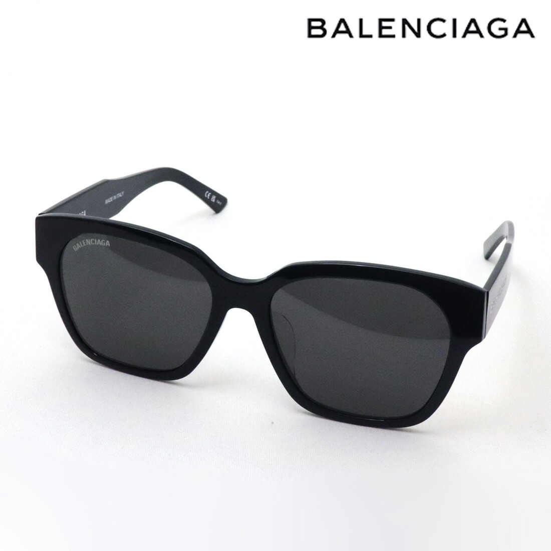 バレンシアガサングラスBB0134SA 001色:BLACK/GRAY-ブラック バレンシアガ サングラス BALENCIAGA BB0134SA-001 サングラス