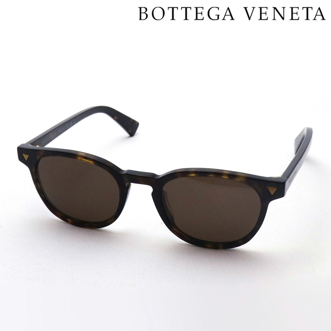 【ボッテガ ヴェネタ サングラス 正規販売店】BOTTEGA VENETA BV1253S 002 NEW CLASSIC ボッテガヴェネタ Made In Italy レディース メンズ ボストン トータス系｜グラスマニア -Tokyo Aoyama-