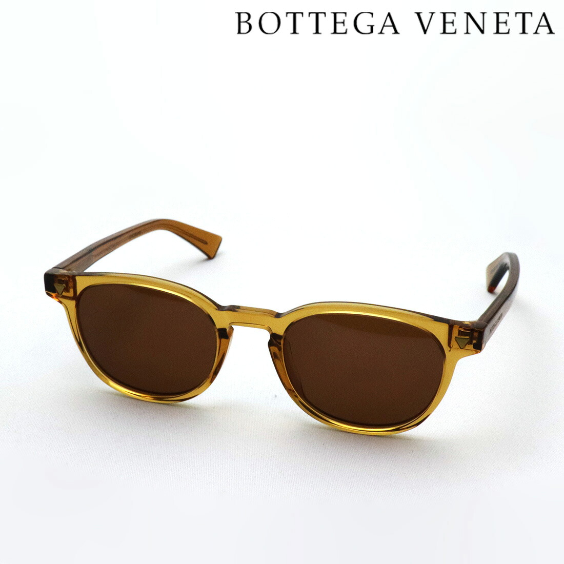 【ボッテガ ヴェネタ サングラス 正規販売店】BOTTEGA VENETA BV1253S 004 50 NEW CLASSIC ボッテガヴェネタ Made In Italy レディース メンズ ボストン オレンジ系
