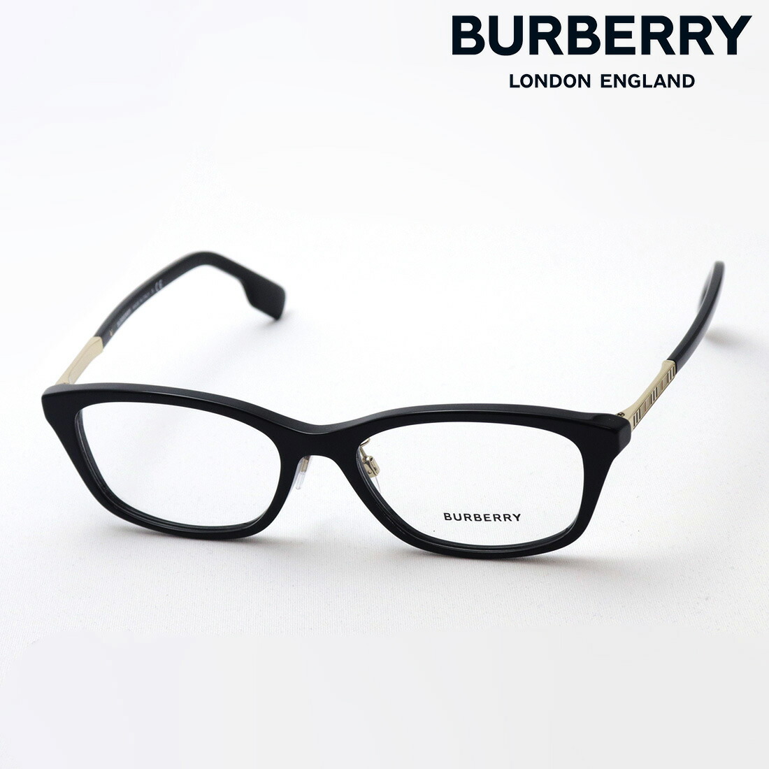 レンズを バーバリー メガネ フレーム ブランド 眼鏡 伊達 度付き 度入り アジアンフィット BURBERRY BE2284F 3762 53  サングラスハウス 通販 PayPayモール ラッピング