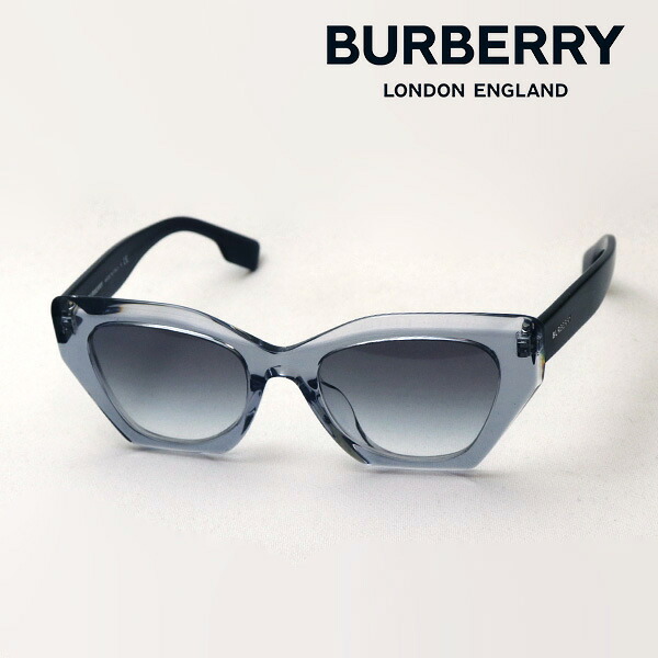 プレミア生産終了モデル 【バーバリー サングラス 正規販売店】 BURBERRY BE4299F 38318E Made In Italy バタフライ クリア系
