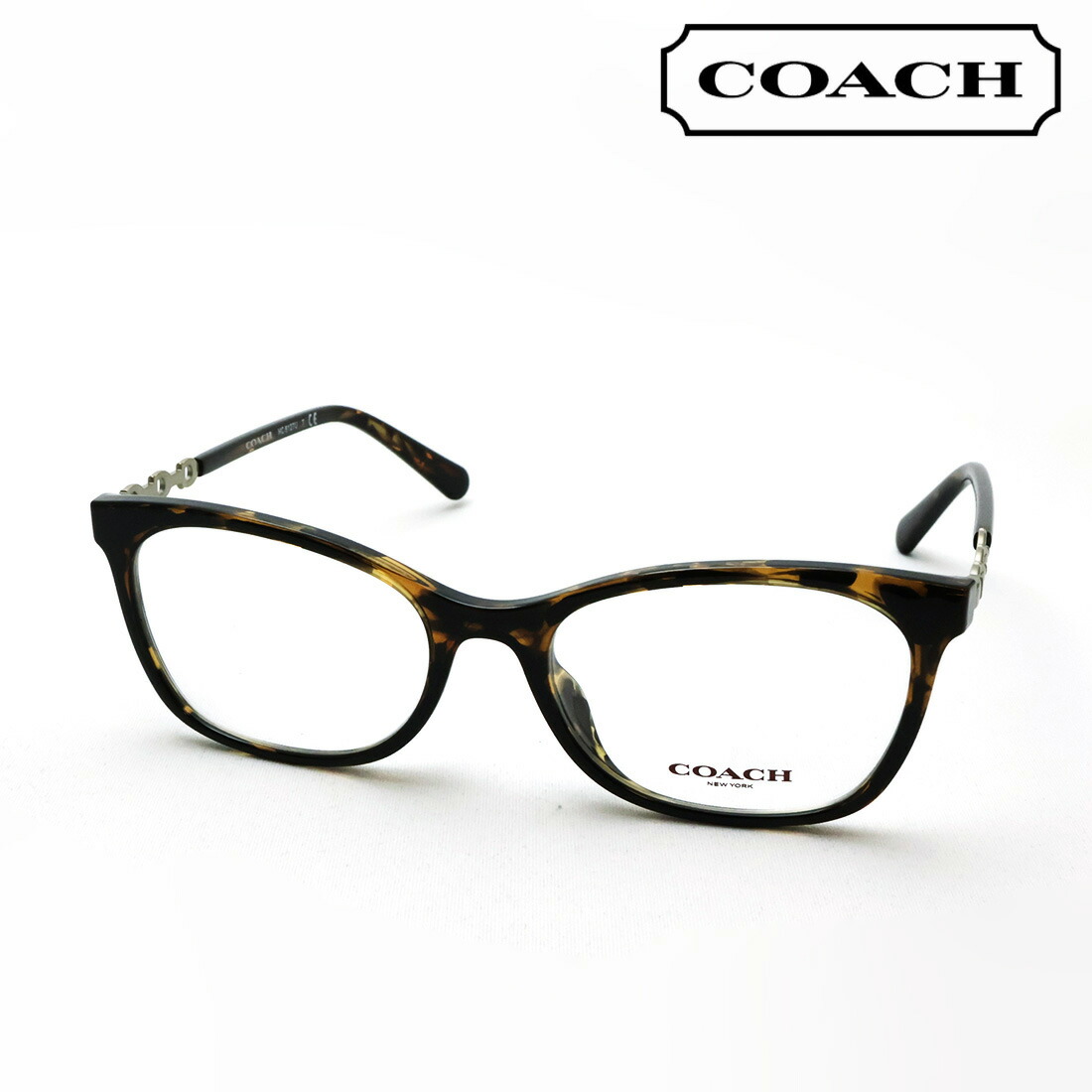 アウトレット 【コーチ メガネ 正規販売店】 COACH HC6127U 5120 53 伊達メガネ 度付き ブルーライト カット 眼鏡 レディース スクエア トータス系|グラスマニア -Tokyo Aoyama-