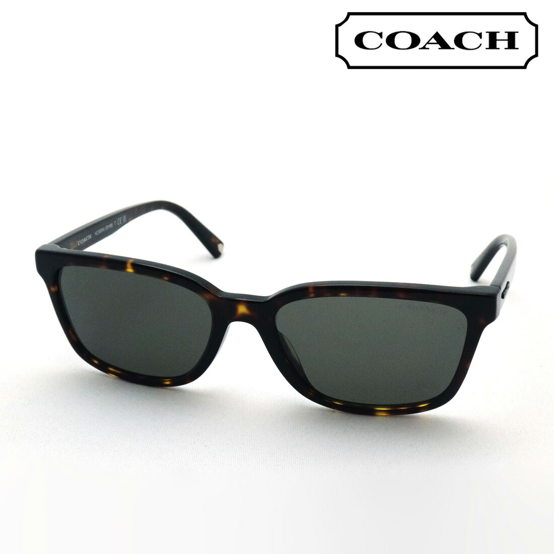 プレミア生産終了モデル 【コーチ サングラス 正規販売店】COACH サングラス HC8328U 512003 57 メンズ スクエア ブラウン系 【CA】