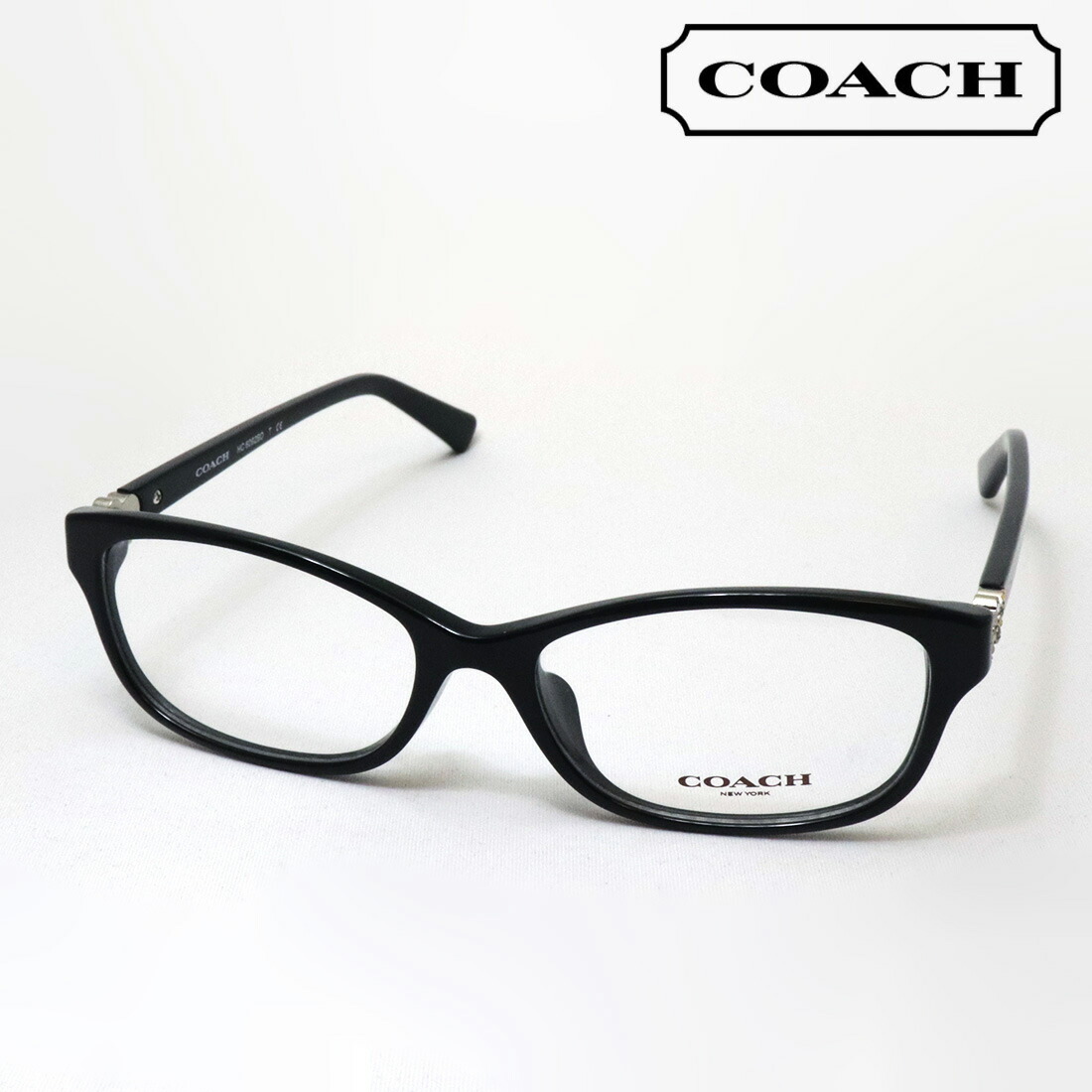アウトレット 【コーチ メガネ 正規販売店】 COACH HC6092BD 5002 54 伊達メガネ 度付き ブルーライト カット 眼鏡 レディース オーバル ブラック系