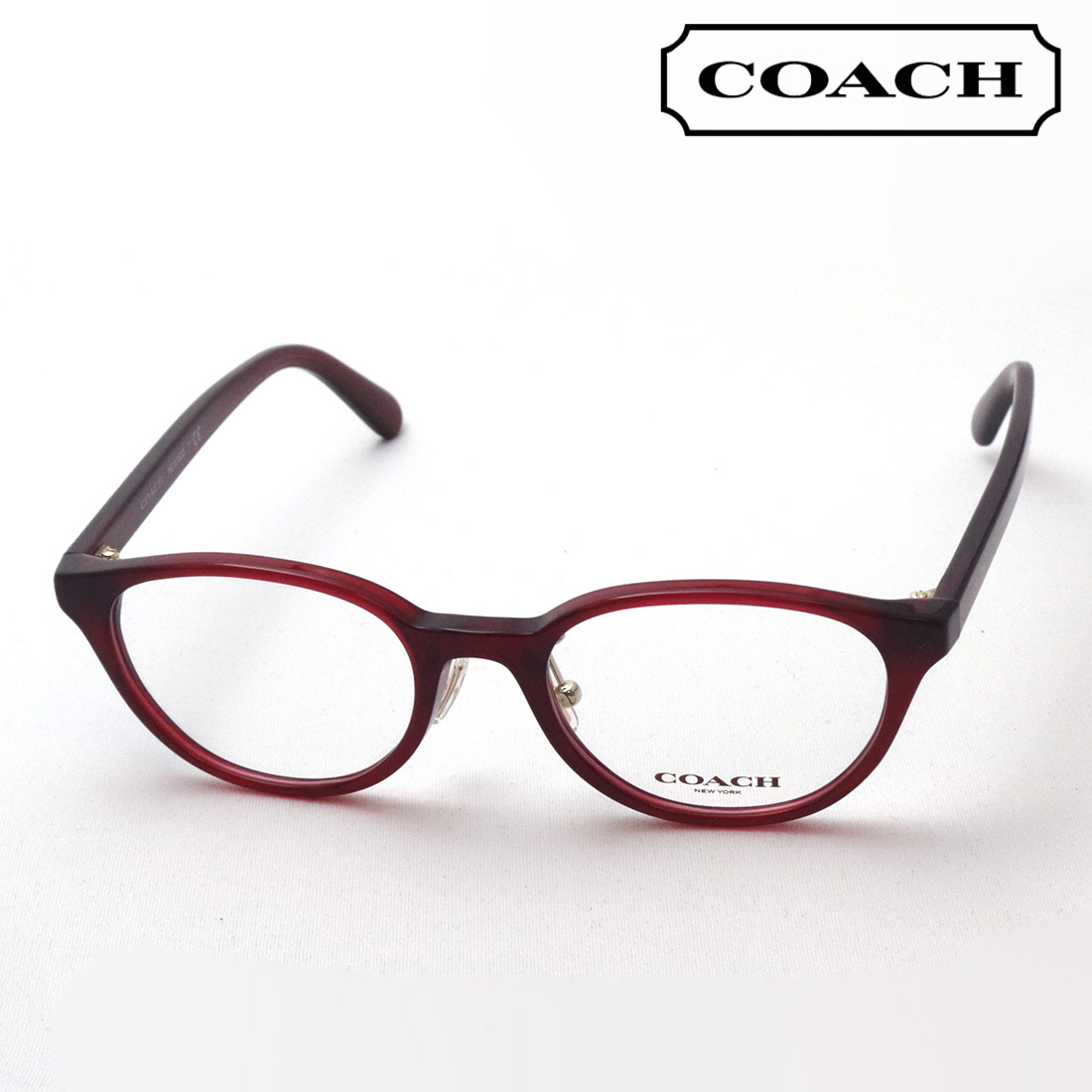 サイズ コーチ メガネ フレーム 伊達 度付き 度入り 眼鏡 ブランド
