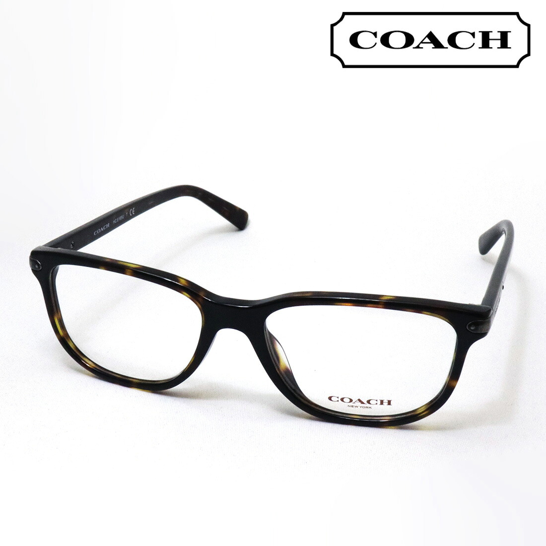 アウトレット 【コーチ メガネ 正規販売店】 COACH HC6165U 5120 54 伊達メガネ 度付き ブルーライト カット 眼鏡 レディース スクエア トータス系｜グラスマニア -Tokyo Aoyama-