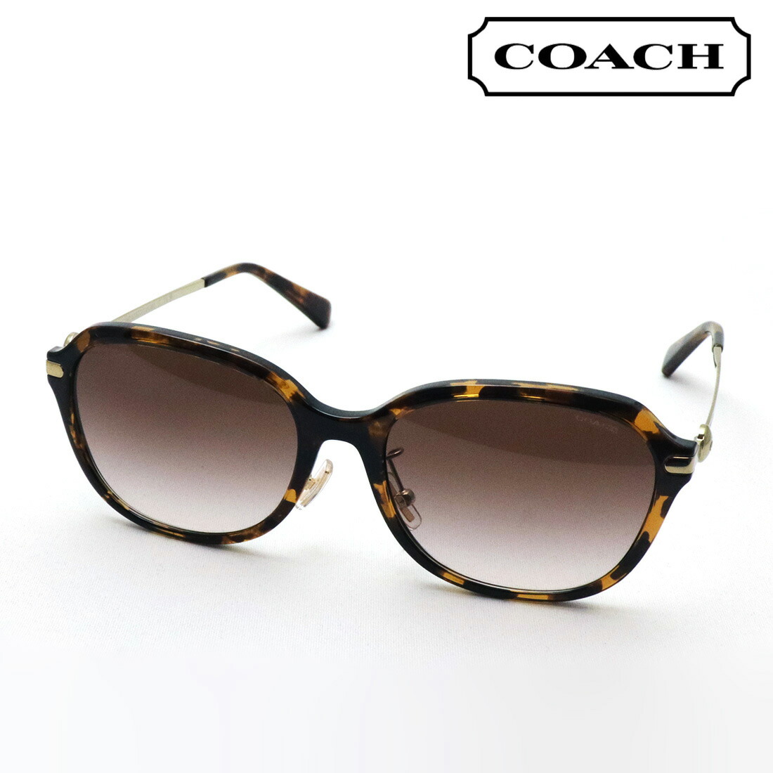 【コーチ サングラス 正規販売店】COACH サングラス HC8332D 512013 レディース スクエア