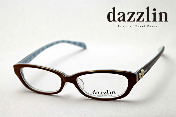 おすすめ必要経費 【ダズリン置き目店】 DZF-2512-2 dazzlin ダズリン 眼鏡 伊達眼鏡 度付き添い人 青色ともし火 撥ね除ける メガネ 赤銅色系かっこ良い シェイプ 【S4】 バッグ・小物・ブランド雑貨-眼鏡・サングラス-眼鏡