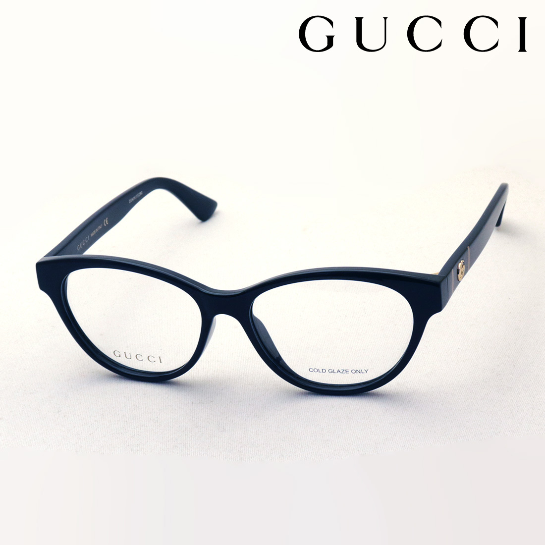 でレンズも】 Gucci - 美品 GUCCI /グッチ 眼鏡 GG0006OA 001 伊達