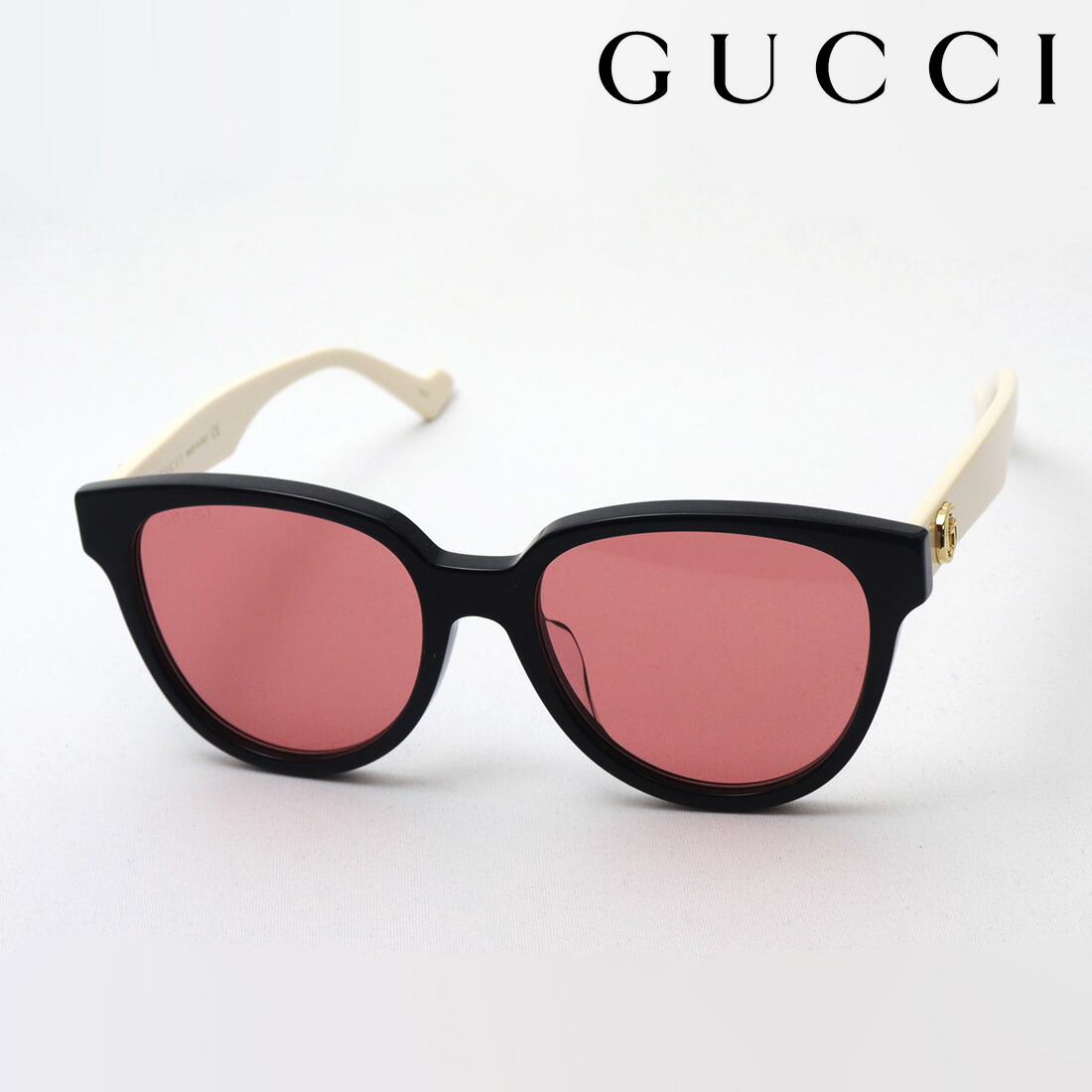 Newmodel グッチ サングラス 正規販売認定店 Gucci アレッサンドロ ミケーレデザイン アジアンモデル Gg0960sa 004 Made In Italy ウェリントン ブラック系 Voli Me