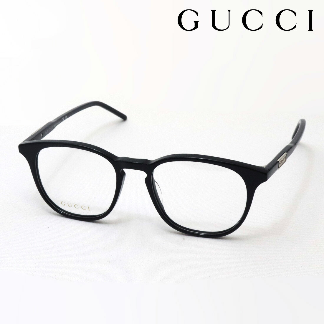 おすすめ必要経費 【グッチ 眼鏡 決まり売りわたす御墨付き店】 GUCCI GG1157O 004 伊達眼鏡 度付き添い人 メガネ Made In Italy 黒縁 真四角 黒いこと系 バッグ・小物・ブランド雑貨-眼鏡・サングラス