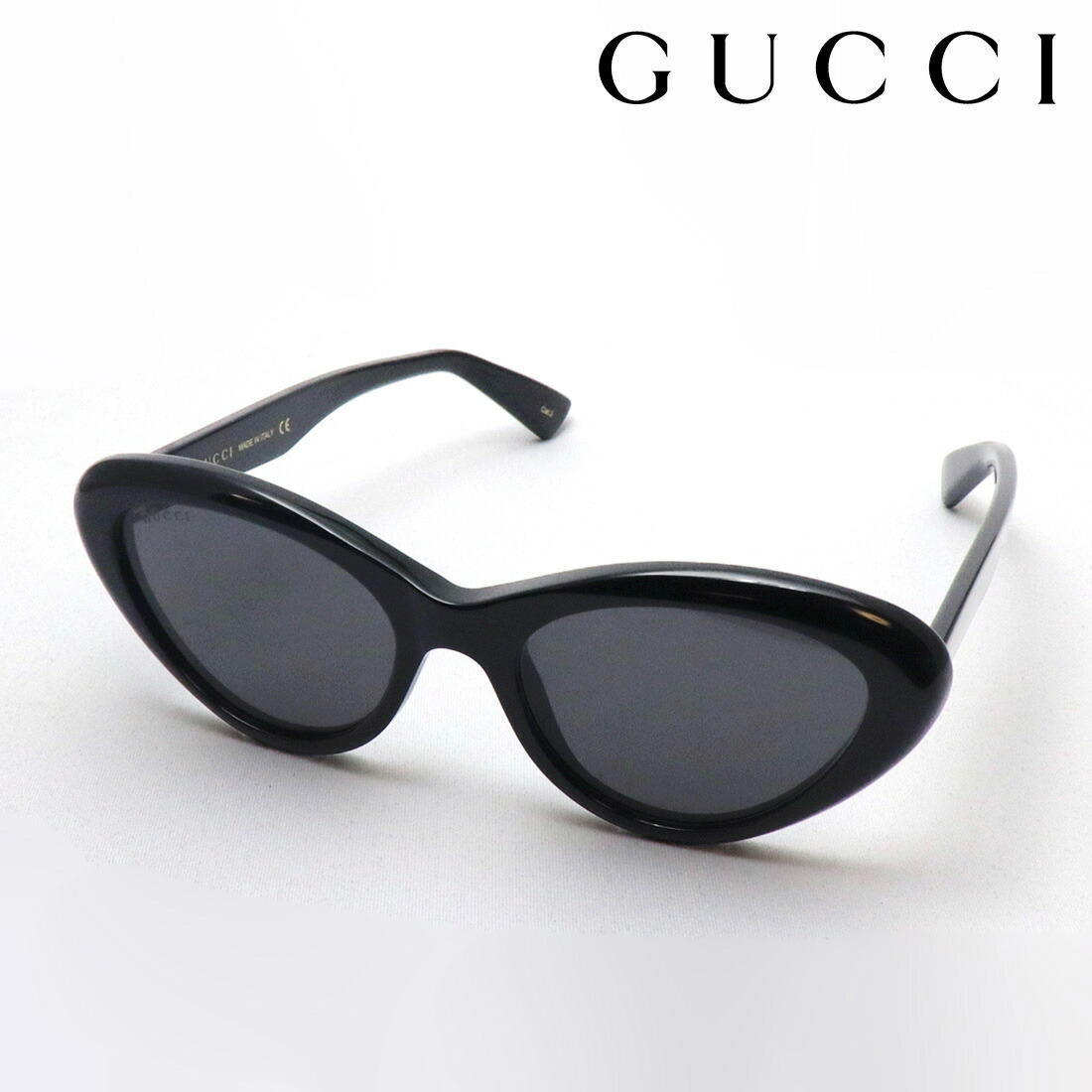 GUCCI ブラックサングラス ストライプデザイン グッチ GUCCI サングラス インターナショナルフィット ブラック
