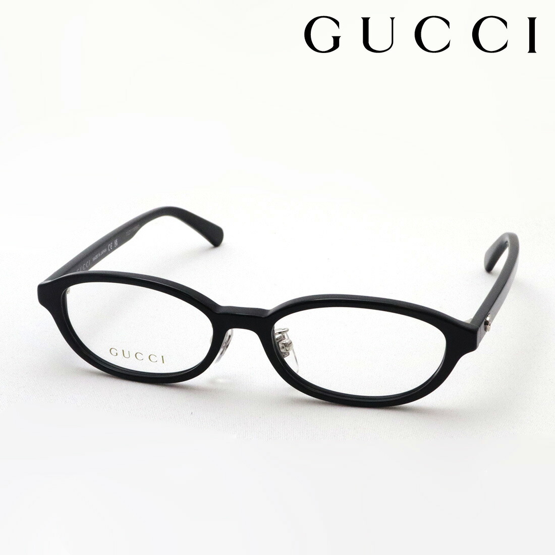 【楽天市場】NewModel 【グッチ メガネ 正規販売認定店】 GUCCI GG1507OJ 002 伊達メガネ 度付き 眼鏡 Made In  Italy オーバル トータス系 : グラスマニア -Tokyo Aoyama-