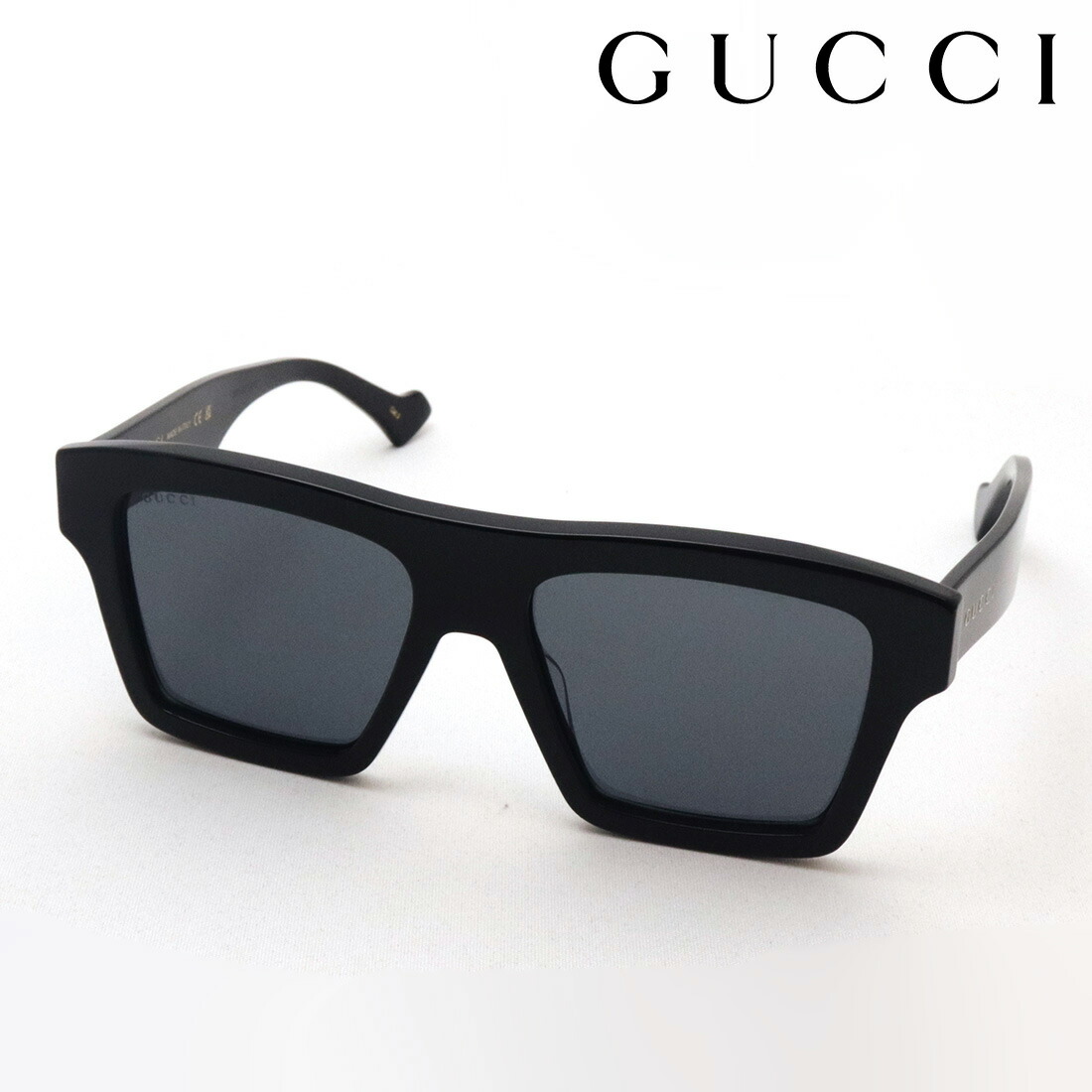 【グッチ サングラス 正規販売認定店】 GUCCI GG0962S 005 Made In Italy レディース メンズ スクエア ブラック系