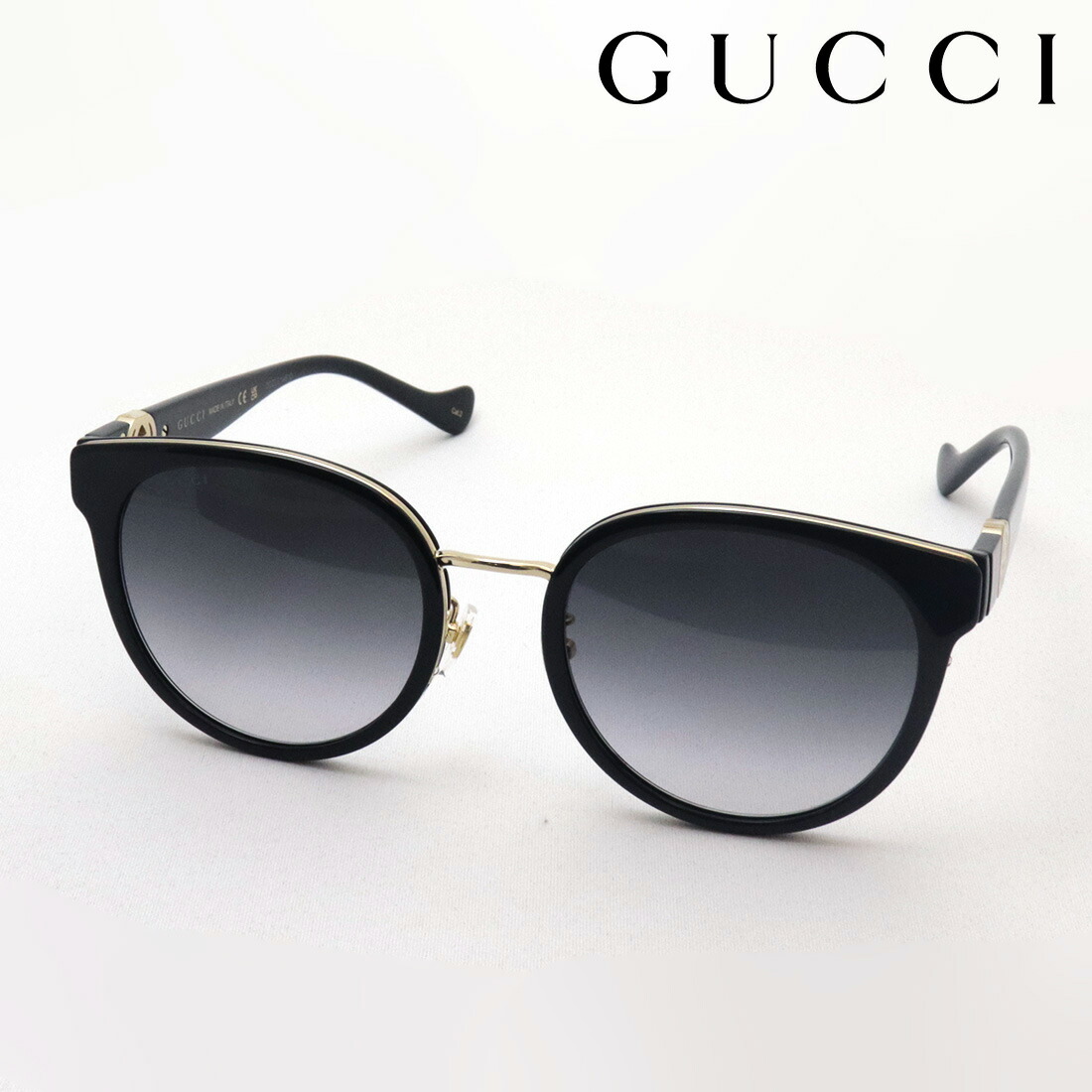 グッチ サングラス ユニセックス GUCCI GG0848SK-001 GUCCI グッチ サングラス GG0848SK-001 アジアンフィット メンズ