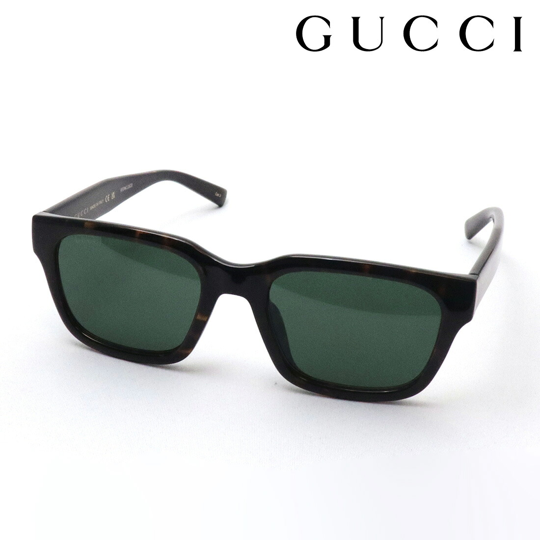 NewModel 【グッチ 黒眼鏡 置き目売りわたす御墨付き店】 GUCCI アジアン模範例 GG1857SK 002 SIGN Made In Italy メンズ 真四角 トータス系
