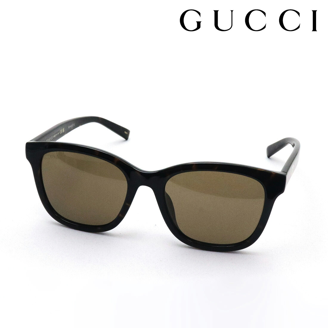 NewModel 【グッチ 黒眼鏡 置き目売りわたす御墨付き店】 GUCCI アジアン模範例 GG1984SK 003 55 SIGN Made In Italy レディース ウェリントン トータス系