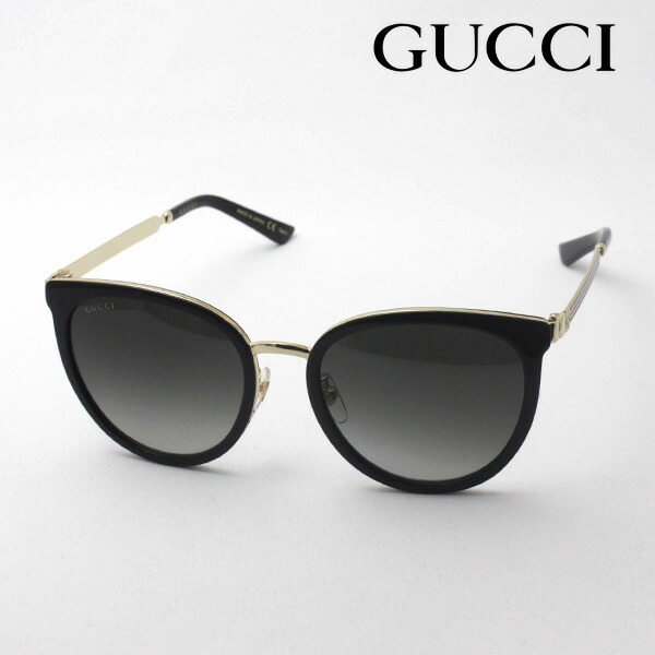 おすすめ価格 【グッチ サングラス 正規販売認定店】 GUCCI アジアンモデル GG0077SK 001 RETRO WEB FRAME Made In Japan ボストン｜グラスマニア -Tokyo Aoyama-