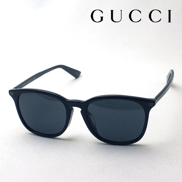 【グッチ サングラス 正規販売認定店】 GUCCI アジアンモデル GG0154SA 001 LIGHTNESS バンブルビー Made In Italy ウェリントン｜グラスマニア -Tokyo Aoyama-