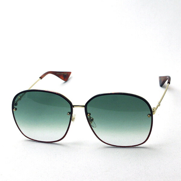 【グッチサングラス正規販売店】GUCCIアレッサンドロ?ミケーレデザインGG0228S001LIGHTNESSバンブルビーMadeInJapanスクエア