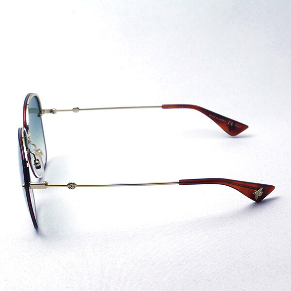【グッチサングラス正規販売店】GUCCIアレッサンドロ?ミケーレデザインGG0228S001LIGHTNESSバンブルビーMadeInJapanスクエア