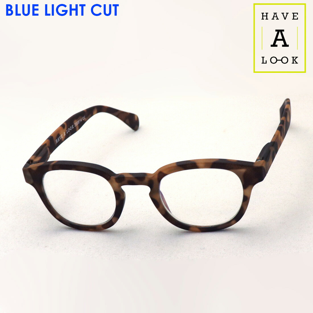 【ハブ ア ルック 正規販売店】 Have a look PCメガネ ブルーライトカット 老眼鏡 リーディンググラス シニアグラス TYPE C トータス 女性 男性 おしゃれ ボストン トータス系