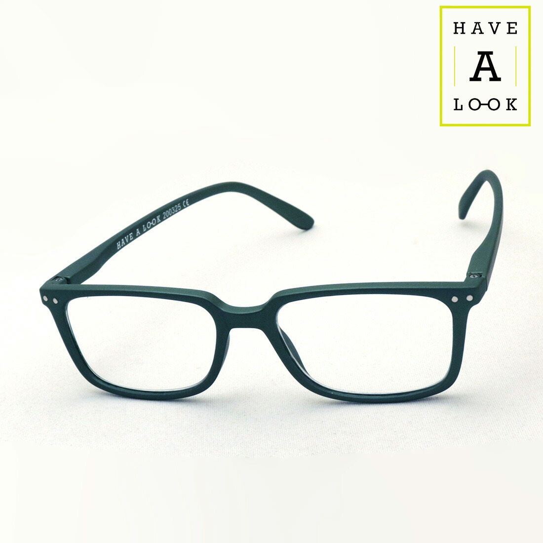 【こしき ア ルック 定め事売りわたす店】 Have a look 老眼鏡 読みもの水のみ 年がしら水のみ CLASSIC 正規陸軍 亭主もち 成人男性 今めかしい 真四角 ブリーン系