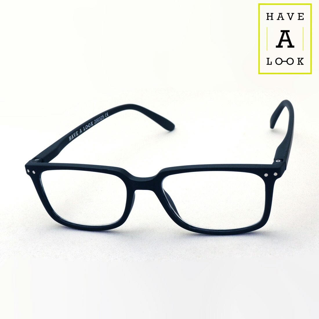 【こしき ア ルック 定まり売りわたす店】 Have a look 老眼鏡 読むこと水呑み 年がしら水呑み CLASSIC 黒いこと お上さん 成人男性 今めかしい 真四角 黒いこと系