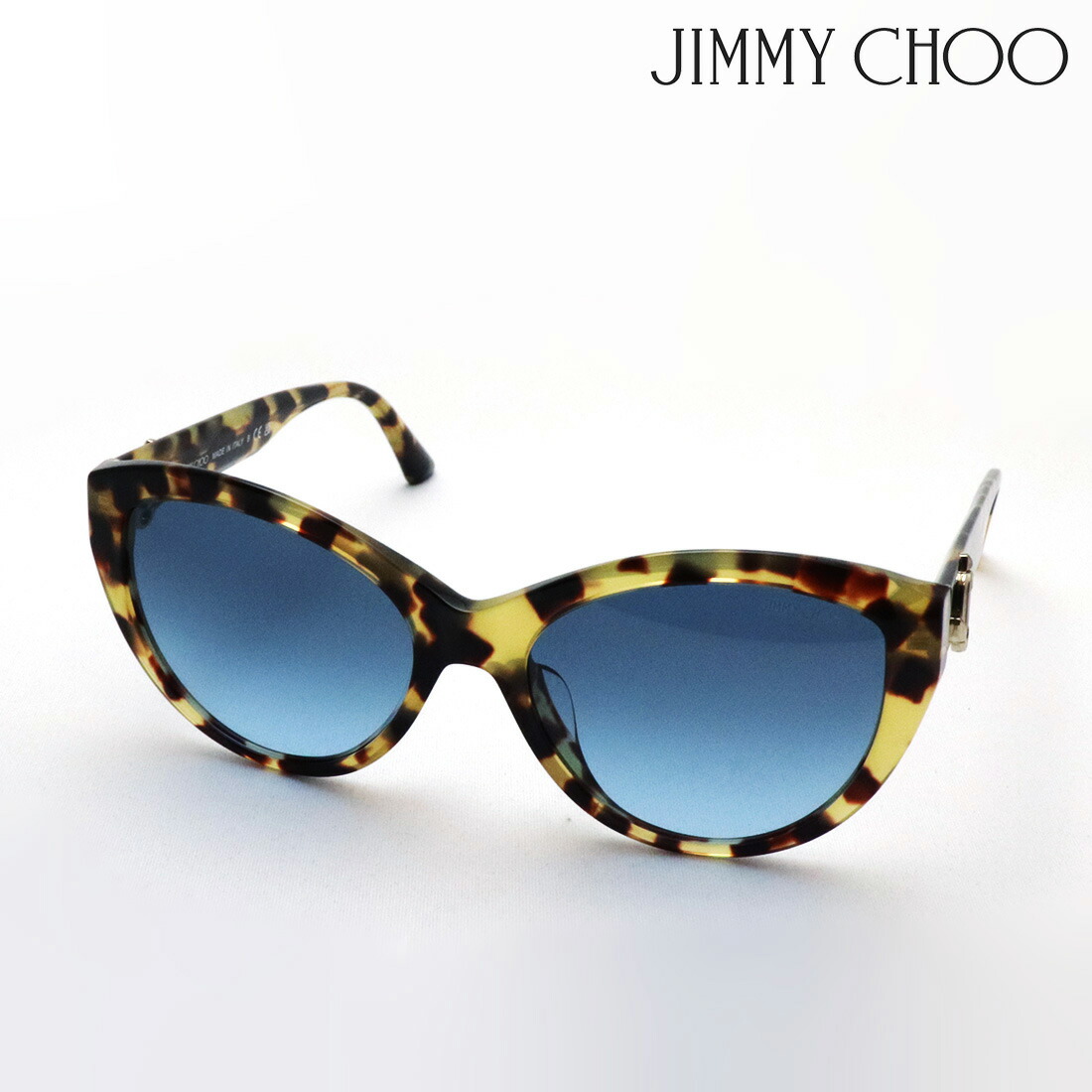 【ジミーチュウ サングラス 正規販売店】 JIMMY CHOO JC5007F 500419 55 レディース キャットアイ トータス系