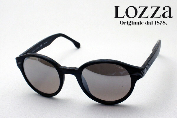 おすすめ価格 【LOZZa】 ロッツァ サングラス SL4073M ANBX TRILUSSA ミラー ラウンド