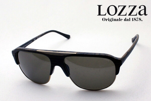 おすすめ価格 【LOZZa】 ロッツァ サングラス SL4082M 0ANB スクエア