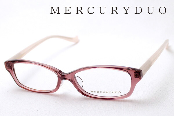 おすすめ必要経費 【MERCURYDUO】 マーキュリーデュオ 眼鏡 MDF-8011-3 伊達眼鏡 度付き添い人 青色ともし火 撥ね除ける メガネ シェイプ バッグ・小物・ブランド雑貨-眼鏡
