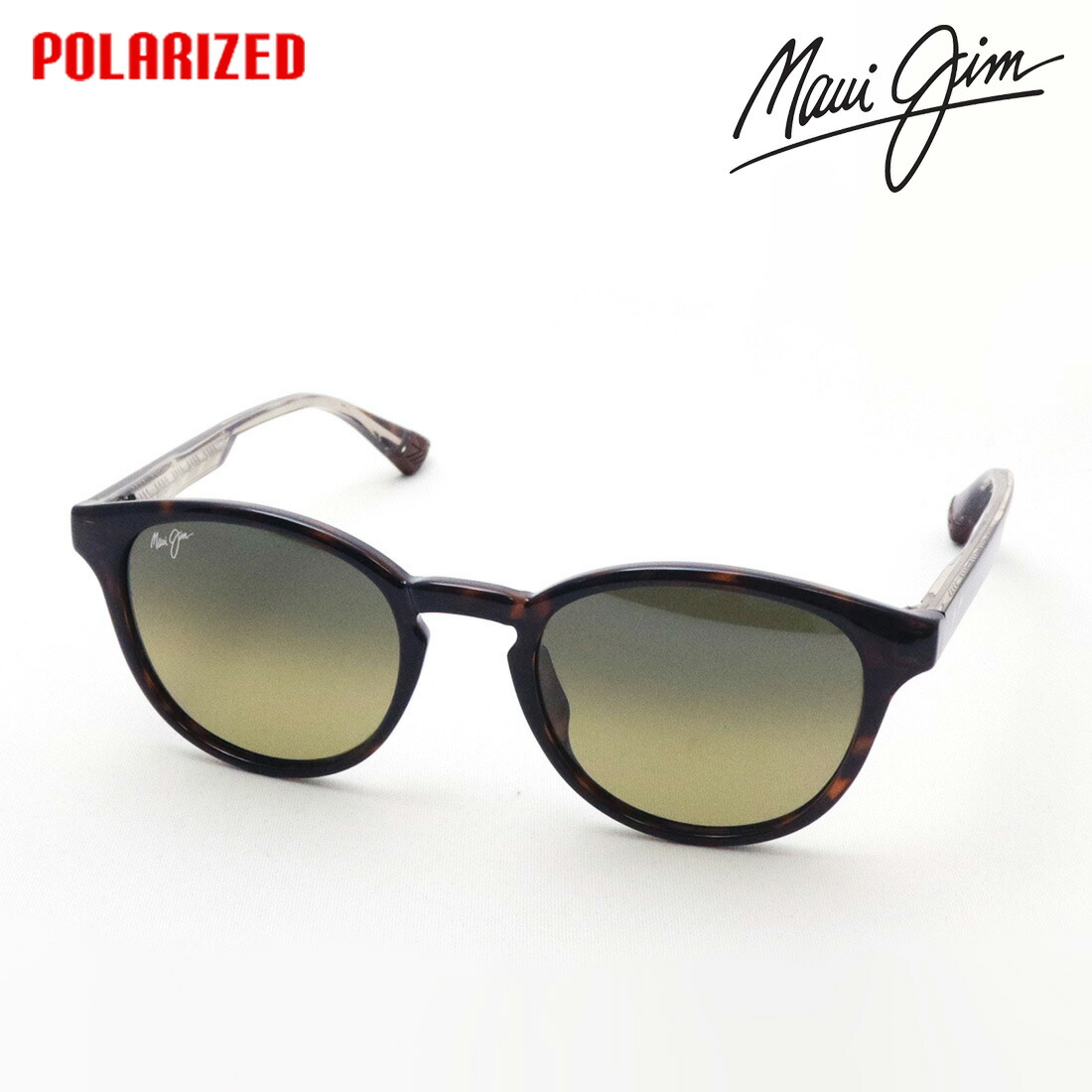 NewModel 【マウイジム 偏光サングラス 正規販売認定店】 Maui Jim マウイジム MJ0636S 002 50 Made In Italy レディース メンズ ラウンド トータス系｜グラスマニア -Tokyo Aoyama- 28,886円