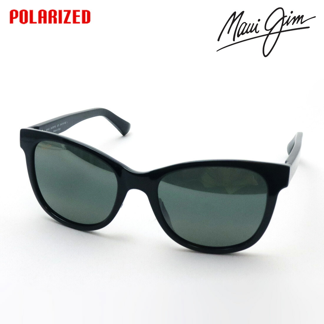 NewModel 【マウイ体操場 偏光黒眼鏡 置き目売りわたすお墨付き店】 Maui Jim マウイ体操場 MJ0671S 001 54 Made In Italy レディース 稲荷 黒いこと系 眼鏡・サングラス-バッグ・小物・ブランド雑貨